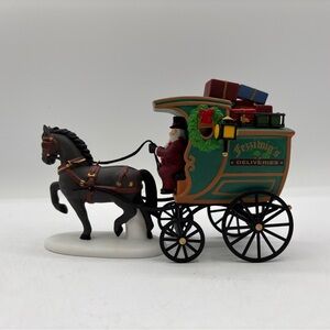 Dept 56 1996 Vintage HVC Xmas Carol Revisited The Fezziwig Delivery Wagon 58400